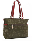 Nicole Lee USA Multi-Compartment Convertible Tote Bag