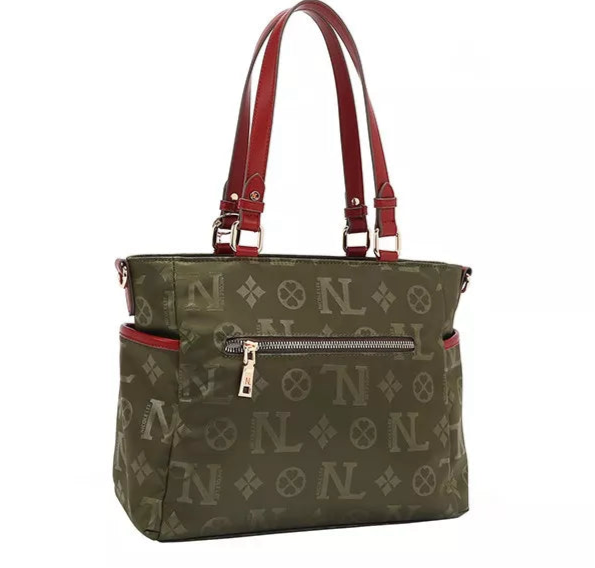 Nicole Lee USA Multi-Compartment Convertible Tote Bag
