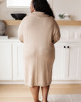 Bundled Beauty Turtleneck Sweater Dress