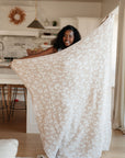Ari Blanket Single Cuddle Size in Neutral Animal