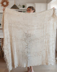 Graham Blanket Single Cuddle Size in Beige