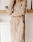 Bundled Beauty Turtleneck Sweater Dress