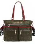 Nicole Lee USA Multi-Compartment Convertible Tote Bag