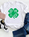 Ohio Shamrock Boutique Tee