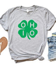 Ohio Shamrock Boutique Tee