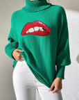 Hey Lover Lover Turtleneck Sweater