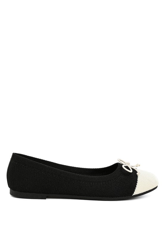 Rosario Two Tone Ballerinas