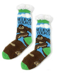 Believe - Women's House Sherpa Slipper Socks