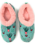 Aloe You - Women's House Sherpa Slippers