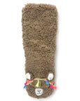 Llama Call You - Women's Cozy Sherpa Slipper Socks