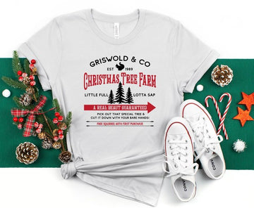 Christmas Tree Farm Griswold and Co Boutique Tee