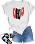 Ohio Stars Buckeye Colors Softstyle Tee- Plus