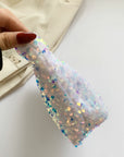 Sequin Clutch with Zipper