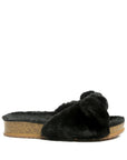 FUZZ BOW FUR FLATS