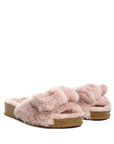 FUZZ BOW FUR FLATS