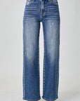 RISEN High Waist Jeans with Pockets