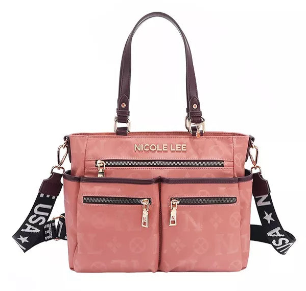 Nicole Lee USA Multi-Compartment Convertible Tote Bag