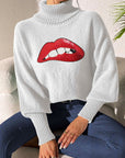 Hey Lover Lover Turtleneck Sweater