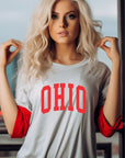 Ohio Red Varsity BC Short Sleeve Tee- Plus