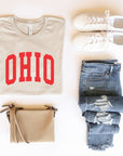 Ohio Red Varsity BC Short Sleeve Tee