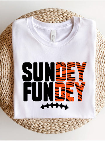 Cincinnati Sundey Fundey Graphic Short Sleeve Tee- Plus