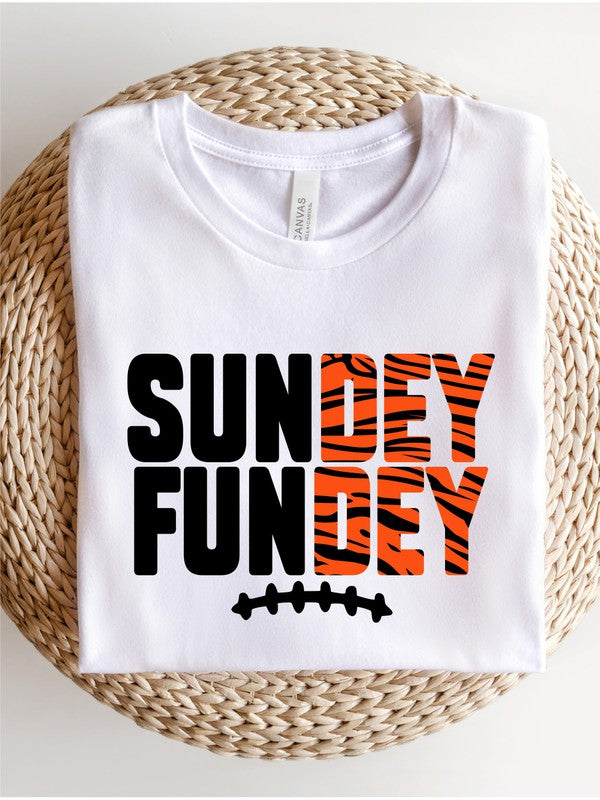 Cincinnati Sundey Fundey Graphic Short Sleeve Tee