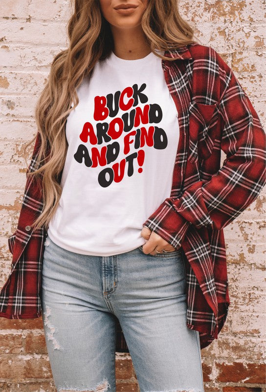 Buck Around And Find Out Short Sleeve Tee