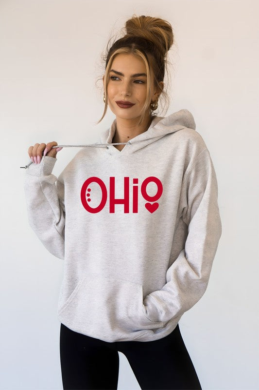 Ohio Hoodie Sweatshirt- Plus