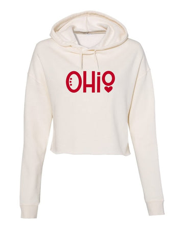 Ohio Cropped Hoodie