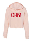 Ohio Cropped Hoodie