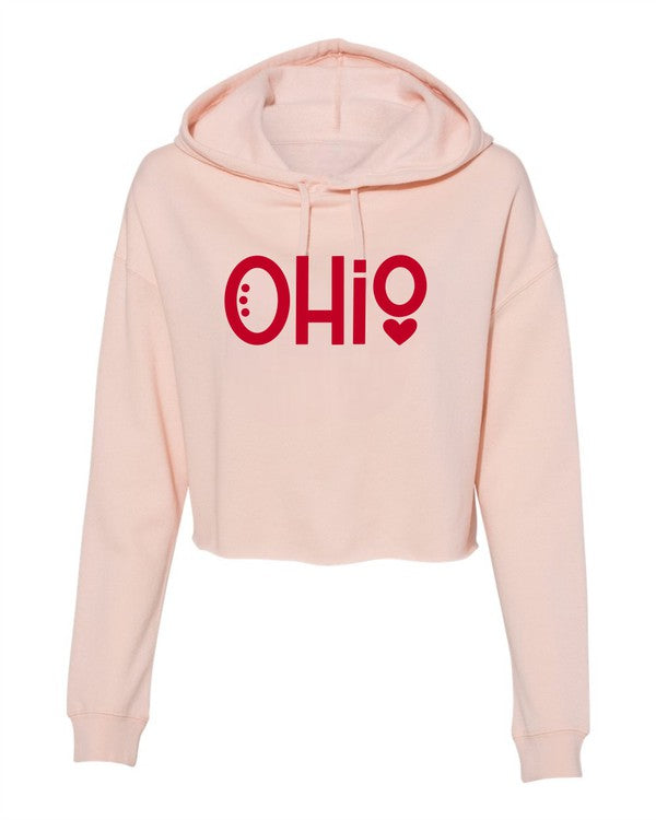 Ohio Cropped Hoodie