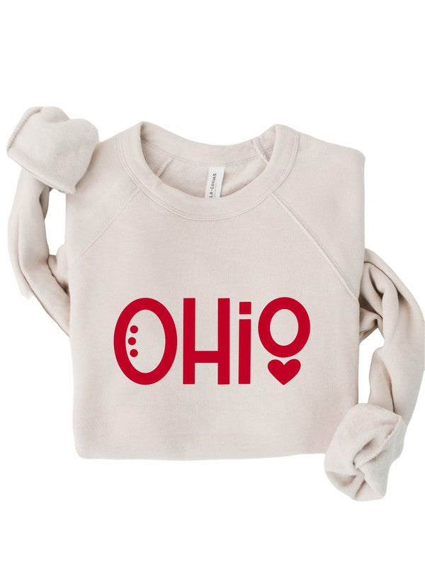 Ohio Premium Crewneck Graphic Sweatshirt