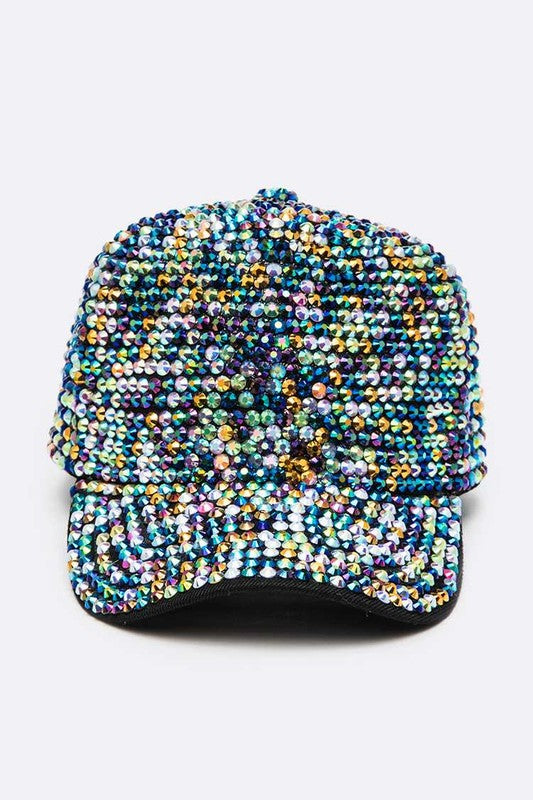 Full Stone Iconic Multi Color Baseball Cap-Blue Multi