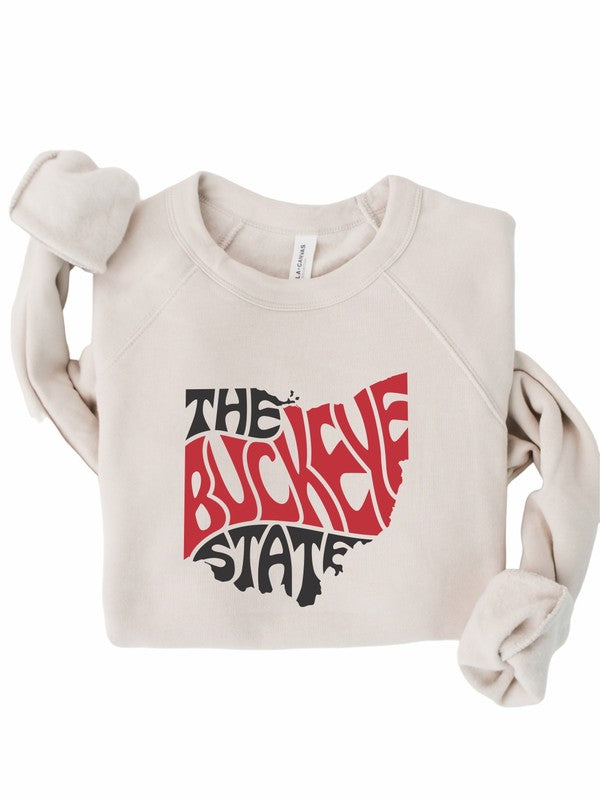 The Buckeye State Premium Crewneck Sweatshirt- Plus