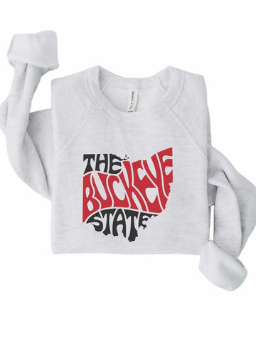 The Buckeye State Premium Crewneck Sweatshirt- Plus