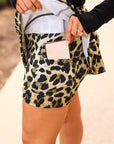 The Kylie Leopard Skort