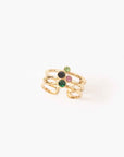 Colorful Bubble Adjustable Ring