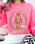 Son Of A Nutcracker Graphic Fleece Sweatshirts