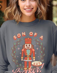 Son Of A Nutcracker Graphic Fleece Sweatshirts