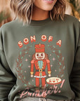 Son Of A Nutcracker Graphic Fleece Sweatshirts