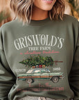 Griswold Christmas Tree Farm Fleece Sweatshirts