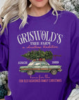 Griswold Christmas Tree Farm Fleece Sweatshirts