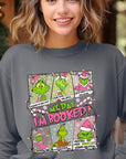 My Day I'm Booked Grinch Fleece Sweatshirts