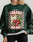 I'm the Cherry on Top Graphic Fleece Sweatshirts