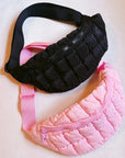 Perfect Puffy Banana Shape Sling Bag