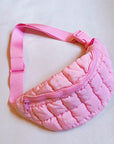 Perfect Puffy Banana Shape Sling Bag