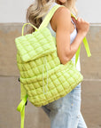 Stevie Quilted Puffer Backpack