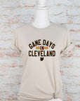 Game Day in Cleveland Graphic Softstyle Tee