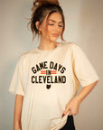 Game Day in Cleveland Graphic Softstyle Tee