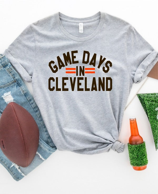 Game Day in Cleveland Graphic Softstyle Tee